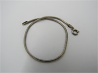 3.21 grams Snake Bracelet, Silver