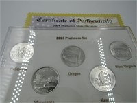 2005 Platinum Edition Quarter Set