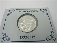1732-1982 Silver George Washington Half Dollar