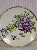 Vintage Handpainted Royal Austria Floral Plate