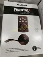 Kwikset Powerbolt2 Combo Set W/Lever Handle Veneti