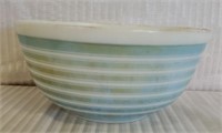 RARE Vintage Blue Striped Pyrex Mixing Bowl