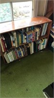 Bookcase and books