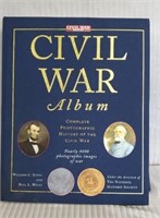 Large Civil War Album Book by Davis & Wiley