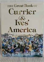 Large Great Book Currier & Ives America Book