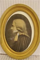 Framed Drawing of John Wesley by Henry Eldridge