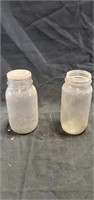 Box of glass jars
