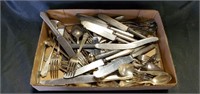 Flat of silverware