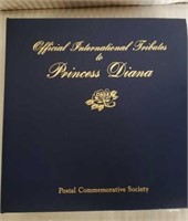 Binder Full Intl. Stamp Tributes to Princess Diana
