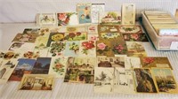 Huge Antique Lot of Post Cards