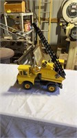 Antique metal Tonka crane