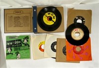 20 Assorted Used 45 Records