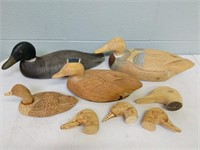 Hand-carved Wood Ducks
