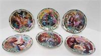 6 WIZARD OF OZ MUSICAL COLLECTOR PLATES +