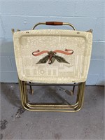 Vintage Tv Trays with Stand