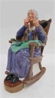 ROYAL DOULTON FIGURINE "A STITCH IN TIME"