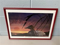 Signed Duck Print