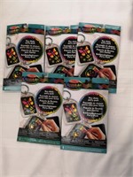 Melissa and Doug scratch art keychain party packs