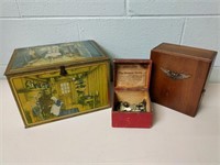 Vintage Canco Bread Box Tin and More