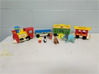 Vintage 1991 Fisher Price Circus Train