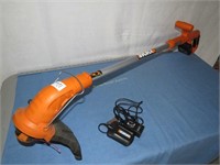 Worx weed whacker with battery