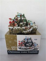 Christmas water fountain-not tested