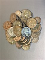 $10 Face Silver Quarters & Dimes Mixed