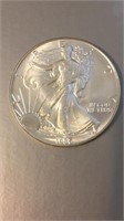 1986 American Eagle 1st Year .999 Silver