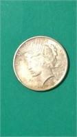 1925-P US Peace  Silver Dollar