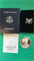 2003 Proof American Eagle original box and papers