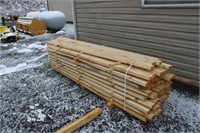 Stack  of Pine Lumber