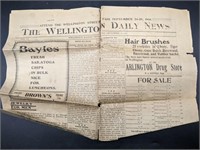 Wellington Daily Newspaper 1906