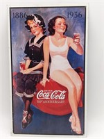 Coca-Cola Metal Sign 9" x 16.5"