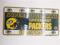 Green Bay Packers Super Bowl XXXI Champions Tag