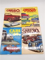 Cars of the 60s, 50s, 40s, and 30s Hardback Books