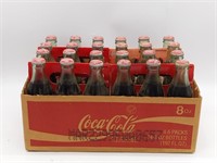 (4) Six Packs of NASCAR Coca-Cola Bottles in