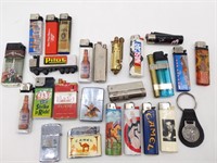 Camel and Novelty Lighters, Zippo & Others