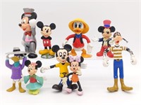 Mickey Mouse and Friends Toy Figures (plastic) 6"