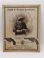 Smith & Wesson Metal Sign (Reproduction) 12.5" x