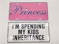 Princess and I'm Spending My Kids Inheritance