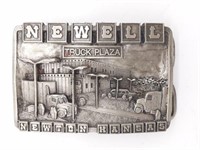 Newton, Kansas Newell Truck Plaza Belt Buckle
