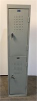 Sandusky Double Locker Unit