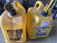 Group: (2) 5-Gal Yellow Diesel Fuel Tanks