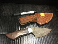 Small knife with sheath