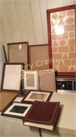 Large Lot Of Picture Frames