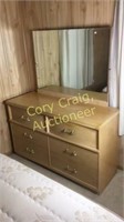 Retro Dresser 50 1/4" W x 18 5/8" D x 61 5/8" T