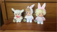 Precious Moments Rabbit Dolls