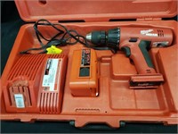 Milwaukee power plus 18vt drill w/ battery &