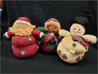 Basket snowmen