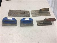 GROUP OF TROWELS
